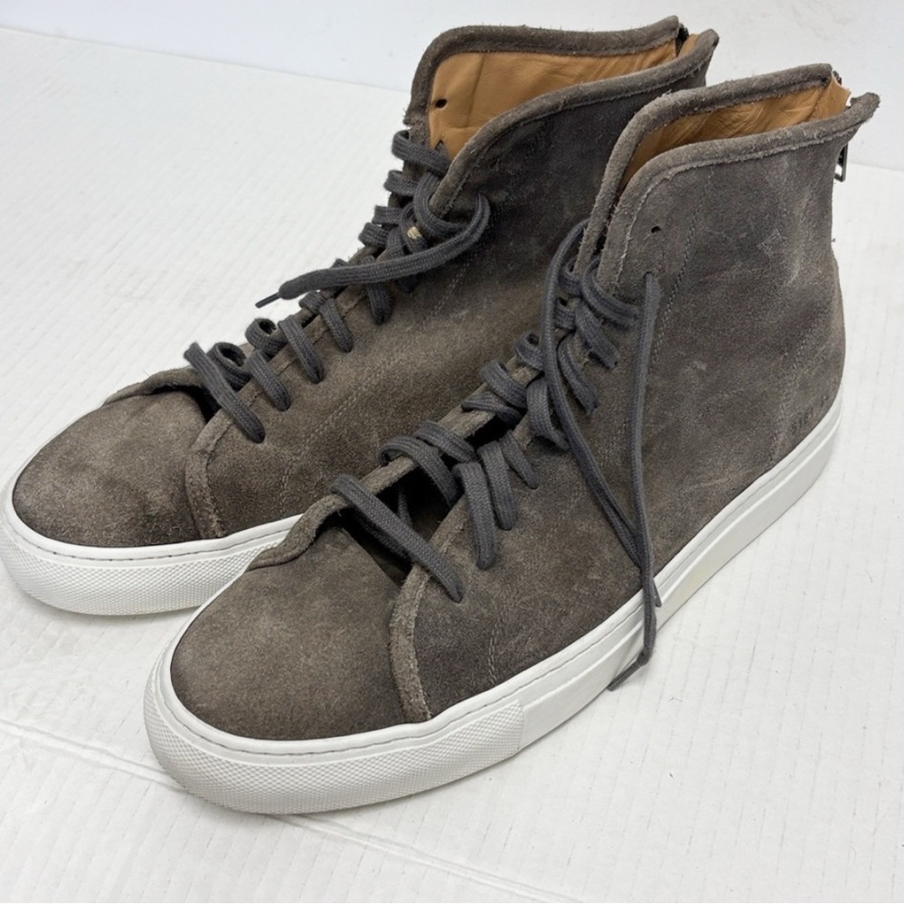 Common Project Tournament suede high top sneakers